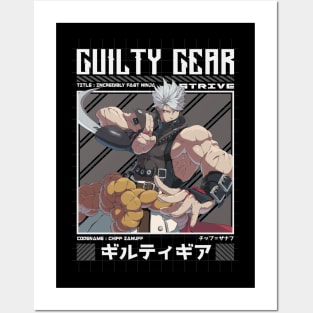 Chipp Zanuff - Guilty Gear Strive Posters and Art